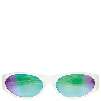 Royal Pearl / Green Reflective Lens