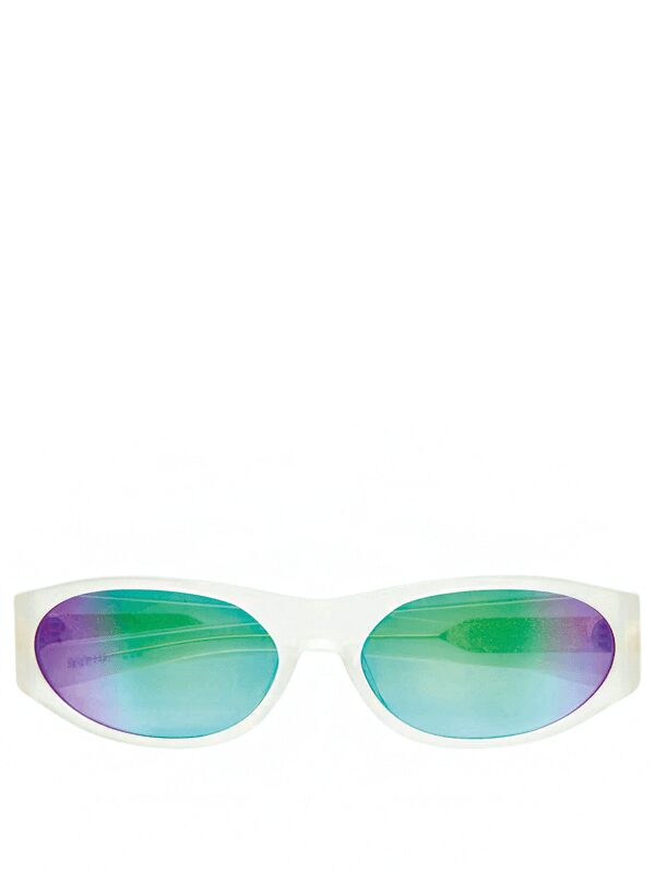 Royal Pearl / Green Reflective Lens