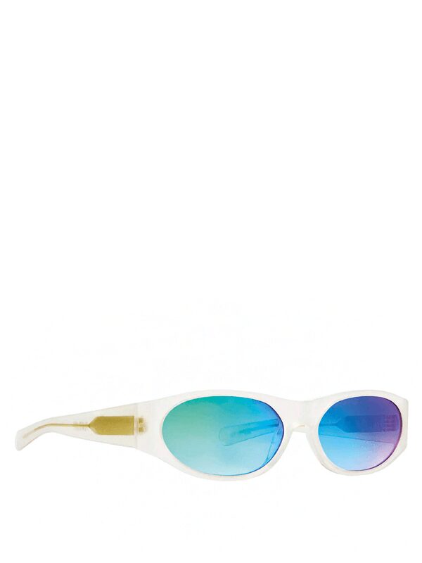 Royal Pearl / Green Reflective Lens