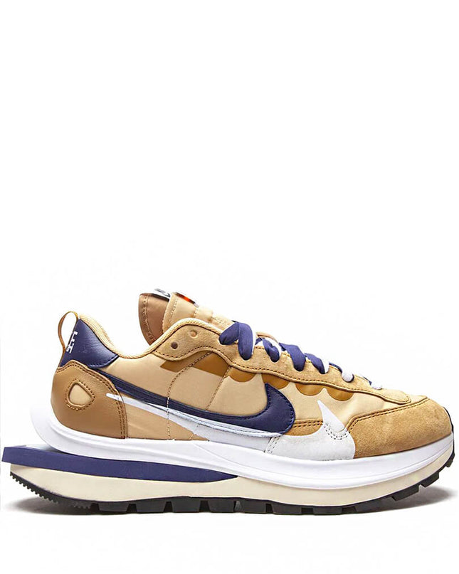 Sacai x Nike Vaporwaffle Sesame And Blue Void