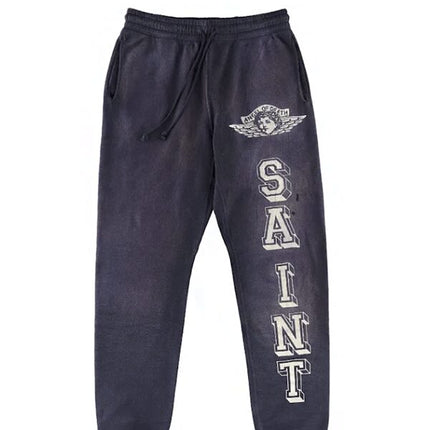 Saint Mxxxxxx Angel Sweatpants Vintage Navy