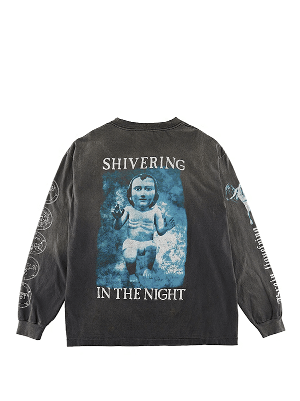 Saint Mxxxxxx Sisters L/S T-Shirt Vintage Black
