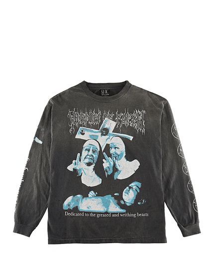 Saint Mxxxxxx Sisters L/S T-Shirt Vintage Black