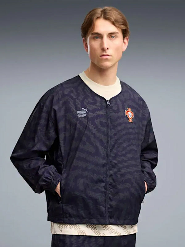 Salehe Bembury King x Portugal x Puma Jaqueta Track Deep Plum