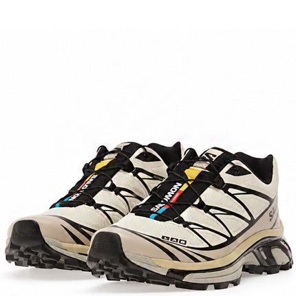 Salomon XT-6 Vanilla Ice Black Silver Cloud