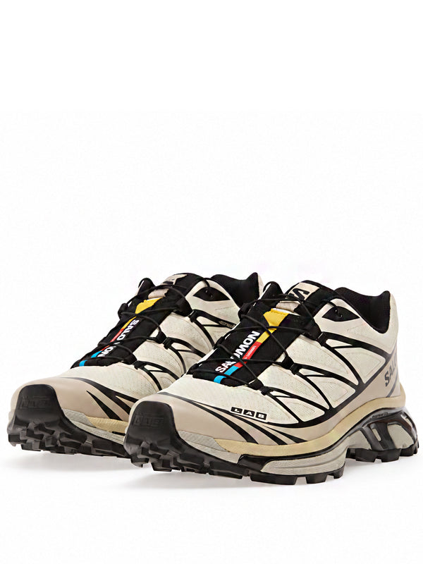 Salomon XT-6 Vanilla Ice Black Silver Cloud