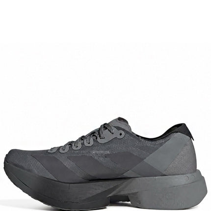 Satisfy x adidas Adizero Adios Pro 4 Core Black Grey Five Grey Three