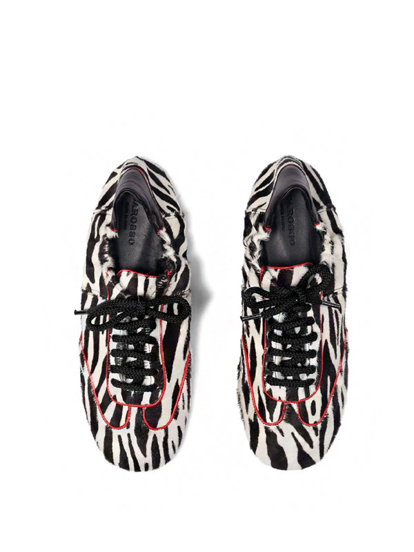 Scarosso Riley Zebra Ponyhair