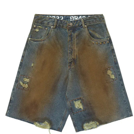 Shorts Piet Oversized Thrashed Verde