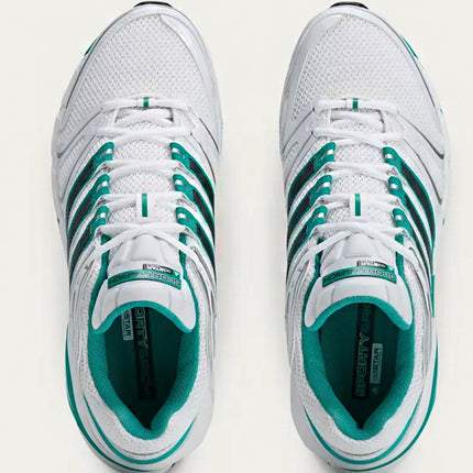 Sporty & Rich x adidas Adistar Control 5 Cloud White Carbon Pure Teal