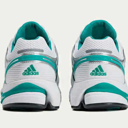 Sporty & Rich x adidas Adistar Control 5 Cloud White Carbon Pure Teal