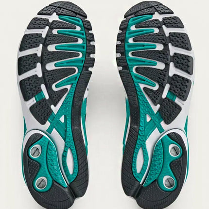 Sporty & Rich x adidas Adistar Control 5 Cloud White Carbon Pure Teal