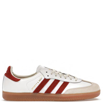 Sporty & Rich x adidas Samba Collegiate Burgundy