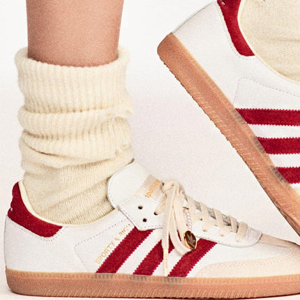 Sporty & Rich x adidas Samba Collegiate Burgundy