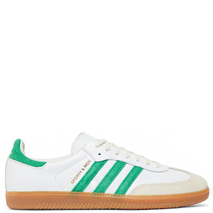 Sporty & Rich x adidas Samba Green