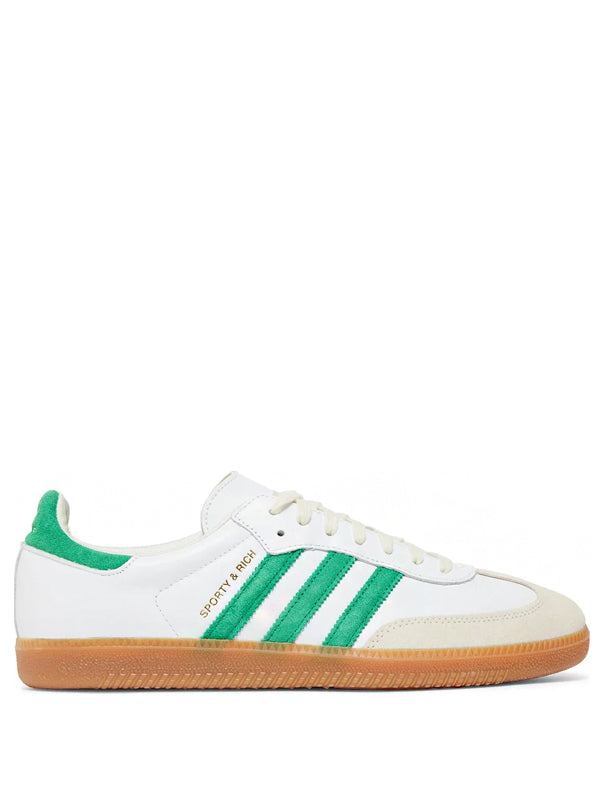 Sporty & Rich x adidas Samba Green
