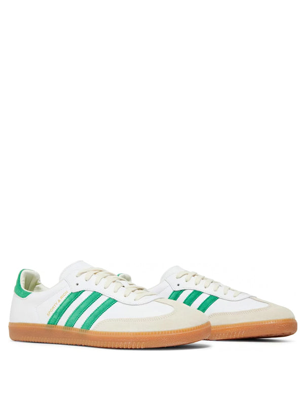 Sporty & Rich x adidas Samba Green