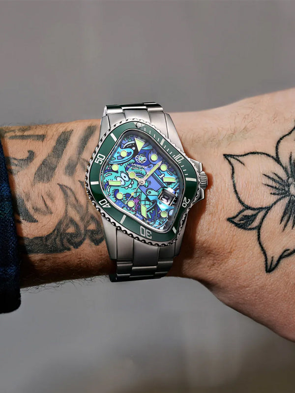 Steven Harrington x Laarvee Relógio Night
