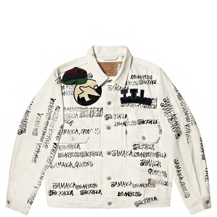 Stussy x Denim Tears x Our Legacy TTL Denim Jacket White