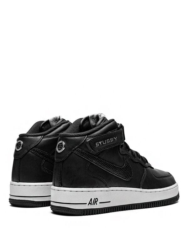 Stussy x Nike Air Force 1 Mid Black