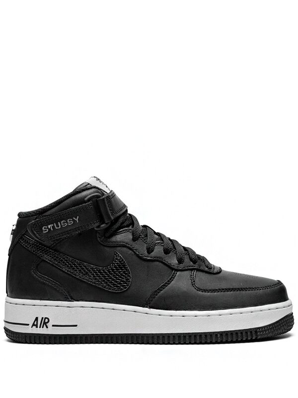 Stussy x Nike Air Force 1 Mid Black