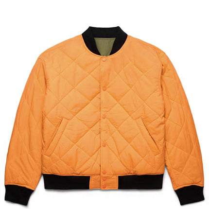 Stussy x Nike Reversible Varsity Jacket Medium Olive/Bright Mandarin