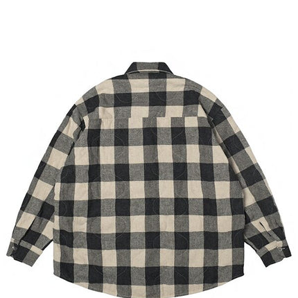 Stussy x Our Legacy Work Shop Borrowed Jacket Grey/Beige Check