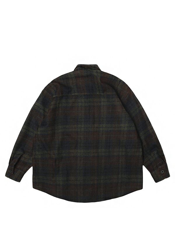 Stussy x Our Legacy Work Shop Borrowed Shirt Coated Plaid