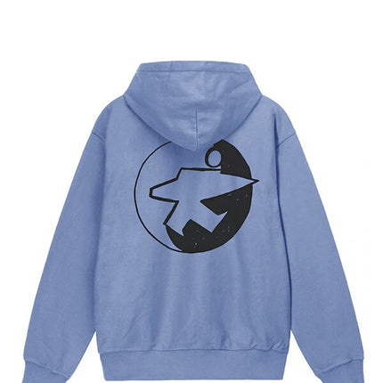 Stussy x Our Legacy Work Shop Surfman Pigment Dyed Hoodie Blue
