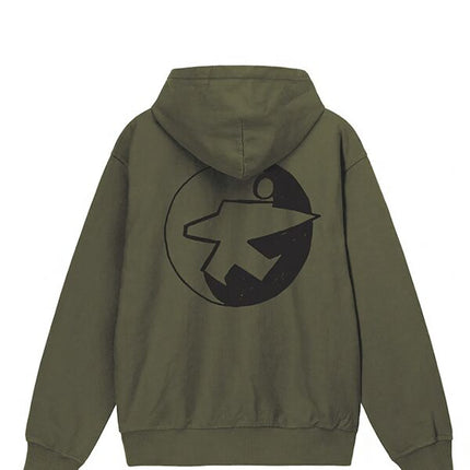 Stussy x Our Legacy Work Shop Surfman Pigment Dyed Hoodie Dark Olive