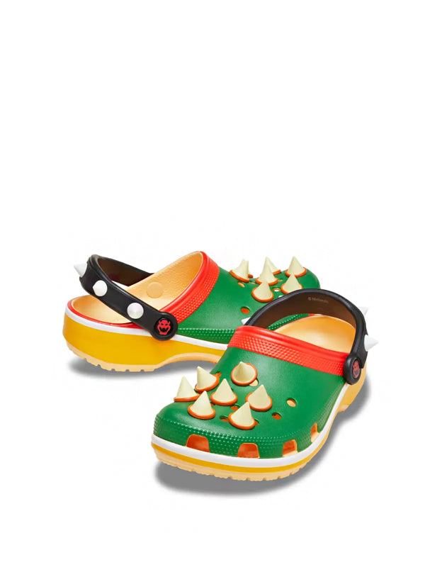 Super Mario x Crocs Classic Clog Bowser Green