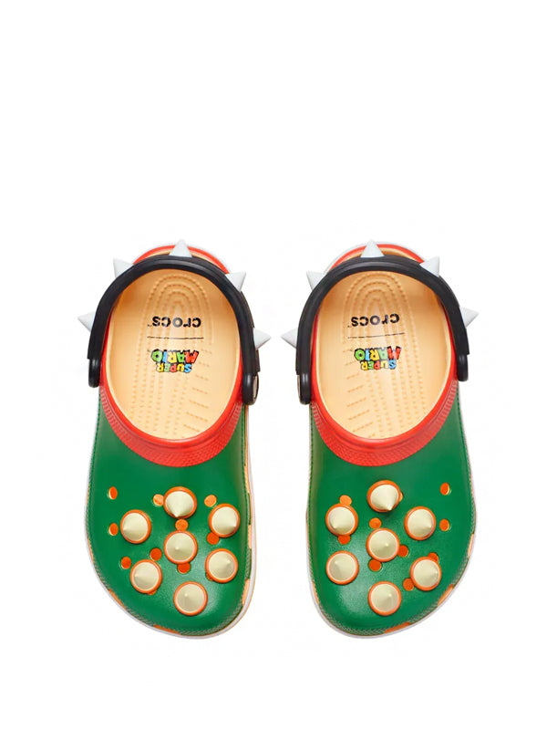 Super Mario x Crocs Classic Clog Bowser Green