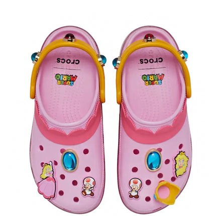 Super Mario x Crocs Classic Platform Clog Princess Peach Pink