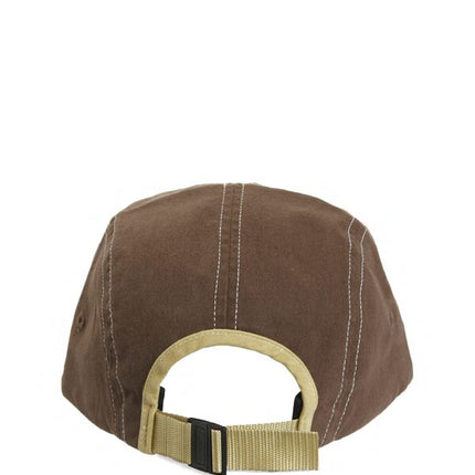 Supreme 2-Tone Twill Camp Cap Brown