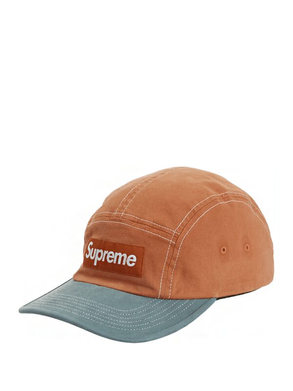 Supreme 2-Tone Twill Camp Cap Orange