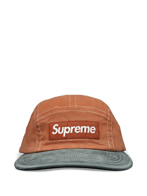 Supreme 2-Tone Twill Camp Cap Orange