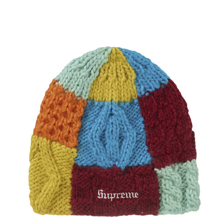 Supreme Block Knit Beanie Multicolor