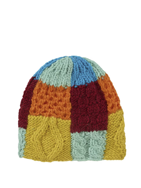Supreme Block Knit Beanie Multicolor