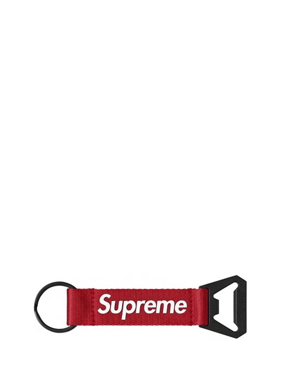 Supreme Bottle Opener Webbing Keychain