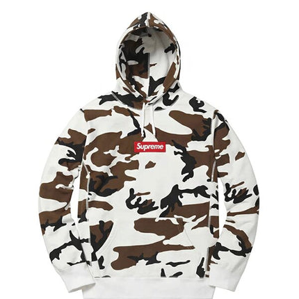 Supreme Box Logo Hooded Sweatshirt Camo