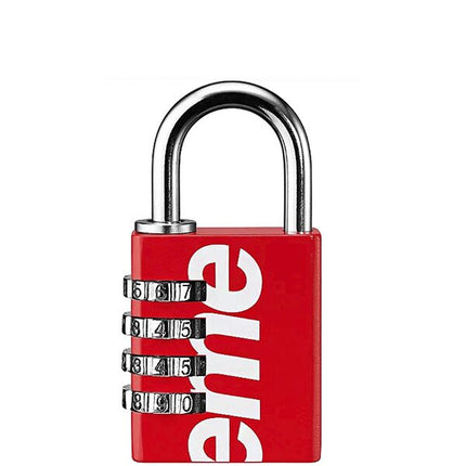 Supreme S/s 2019 Master Lock Trava combinação numérica