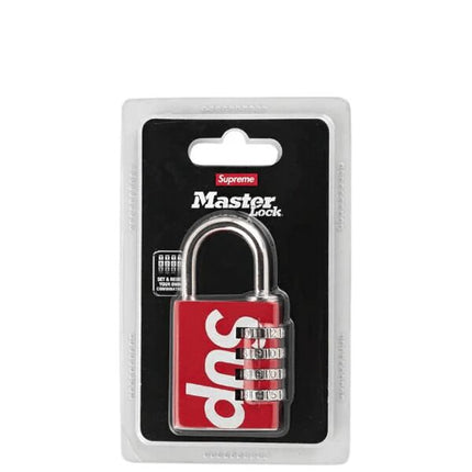 Supreme S/s 2019 Master Lock Trava combinação numérica