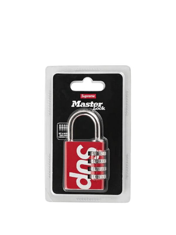 Supreme S/s 2019 Master Lock Trava combinação numérica
