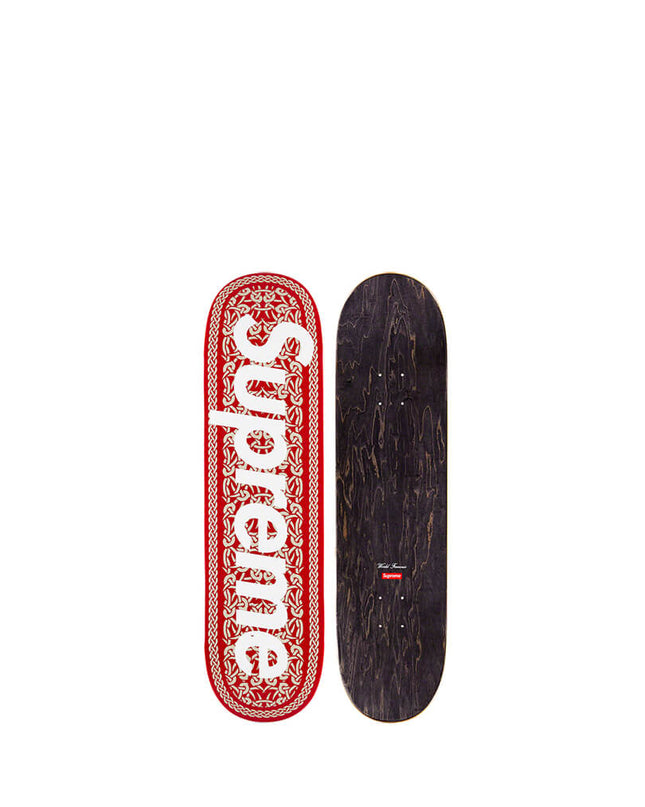 Supreme Celtic Knot Skateboard Deck Set Black/Red/Blue