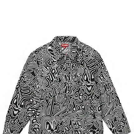 Supreme Chainstitch Denim Jacket Black