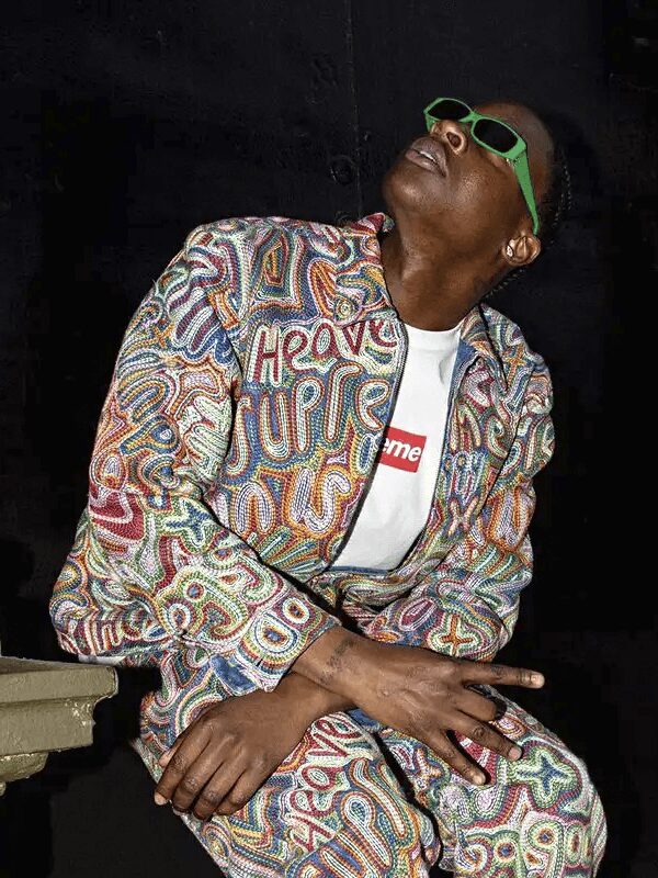 Supreme Chainstitch Denim Jacket Multicolor