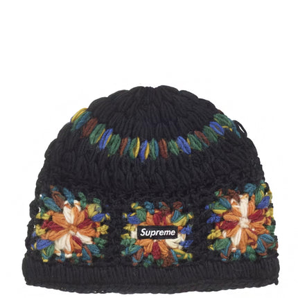 Supreme Crochet Beanie (SS25) Black