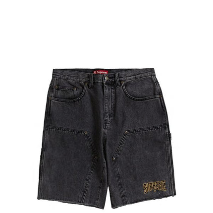 Supreme Cutoff Double Knee Denim Painter Short Black