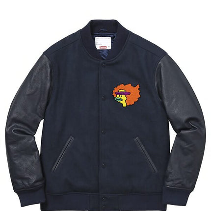 Supreme Gonz Ramm Varsity Jacket Navy