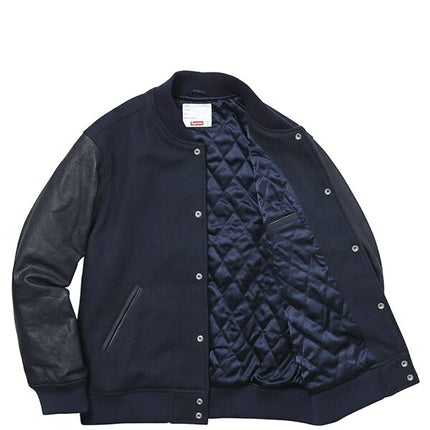 Supreme Gonz Ramm Varsity Jacket Navy